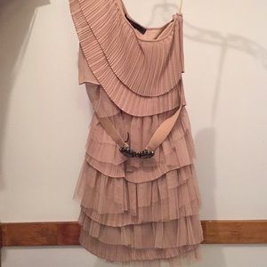 BCBG dress size xxs one shoulder
